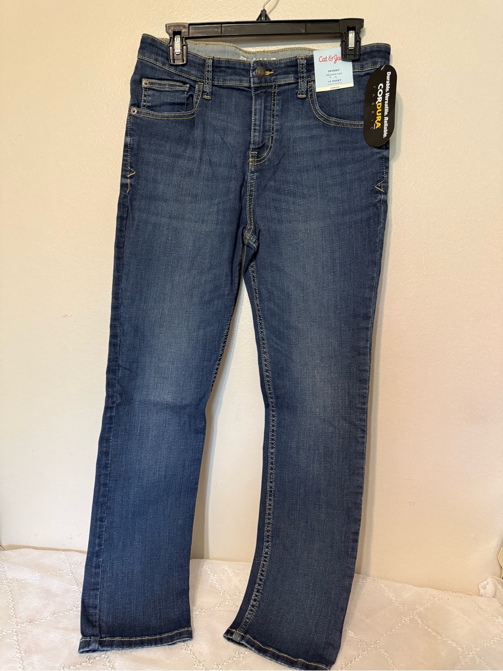 Cat & Jack Dark Blue Straight Leg Jeans